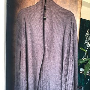 All Saints wool and mohair burgundy cardigan